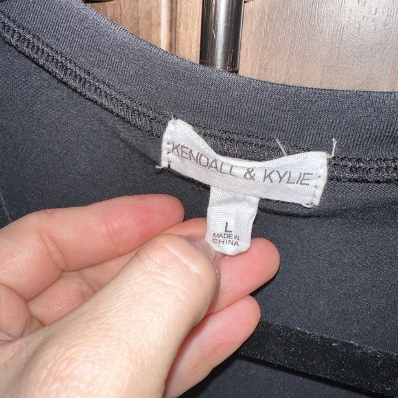 Kendall and Kylie Black dress size L - Picture 2 of 2